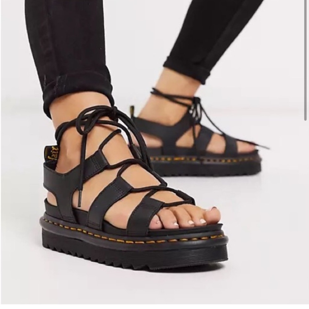 Dr. Martin size 5 lace up gladiator sandals